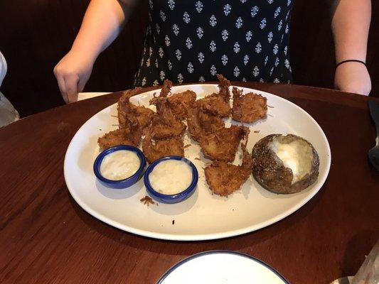 Coconut nut shrimp. Amazing.