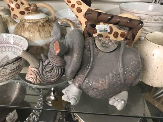 Rhino  teapot