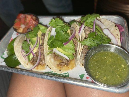 Street Style Tacos ( 3 ) pernil