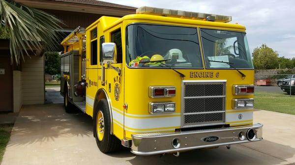 Maui's Finest. Maui Fire Dept. Engine 6. Kihei Pūko'a