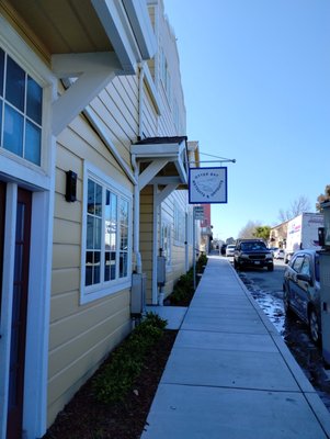 New location in Pacific Grove. 301 Grand Avenue #106 on the Laurel side