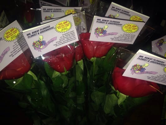 Roses for our au pairs