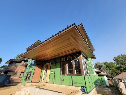 Beautiful Soffit installation