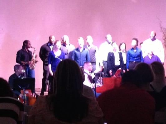 Chris Chism and the @CathedralofHope Gospel Choir