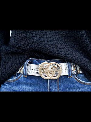 This GG belt is the perfect accessory and comes in a variety of colors