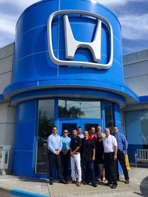 What a great group of Honda Professionals. Thanks for staying "In The Know"