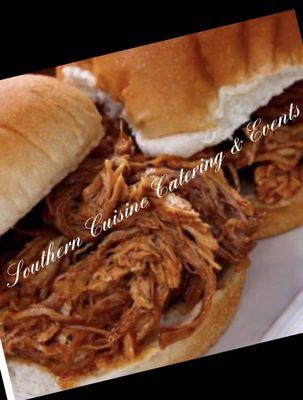 Memphis style Pull Pork sandwich