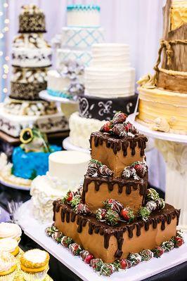 Taste wedding cakes & catering samples at the Today's Bride Shows.  See TodaysBride.com for dates & locations.