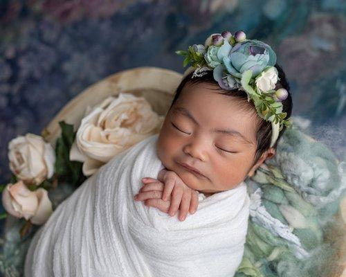 Newborn photo session