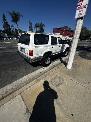 Truck broken down 2 miles from the shop that "fixed" it