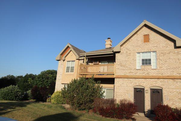 Homes feature details such as large balconies and sunrooms.