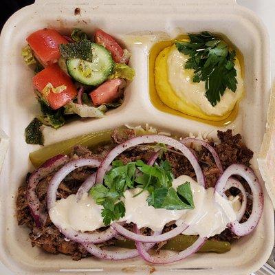 Beef Shawarma Plate