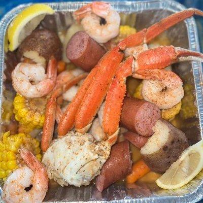 Low Country Boil . Saturday Only.