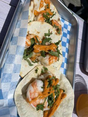 Shrimp tacos