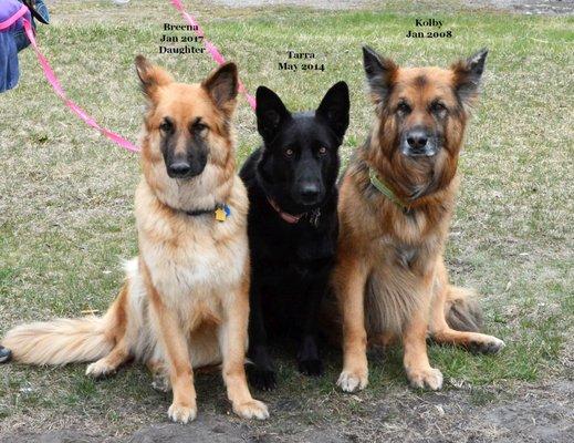 Family Foto Daughter Breena, Mom Tarra, Dad Kolby May 2018