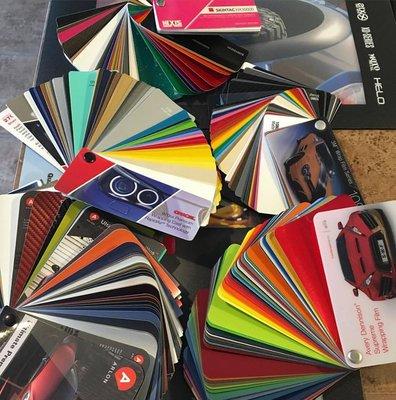 There are hundreds of colors and finishes to choose from to make your ride stand out from the crowd!