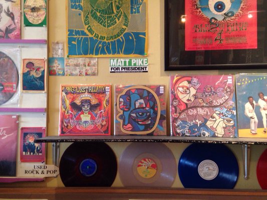 Bob pit my records in a great spot for people to appreciate the artwork. Check out the dj werd selection!