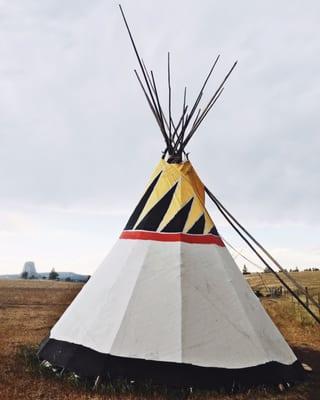 Amazing! Everyone must sleep in a tipi once!