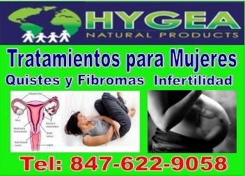 Tratamiento natural para quistes, fibromas, endometriosis, inflamación de los ovarios, infertilidad, problemas con la menstruación y más.