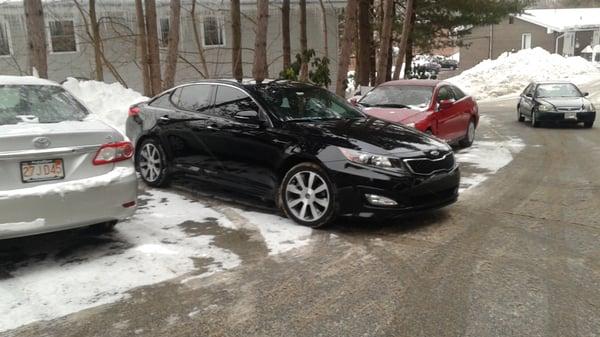 Got my car cleaned @ suburban shell and came out sparkling clean