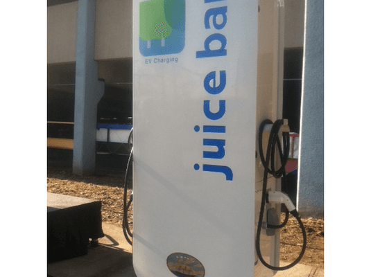 Businesses Eye Juice Bar Electric Vehicle Charging Stations as Revenue Generators; Installations Increase Significantly http:...