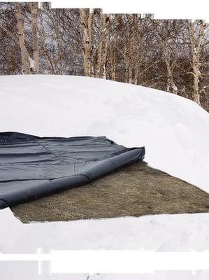 Extra-Hot Ground Thawing Blanket