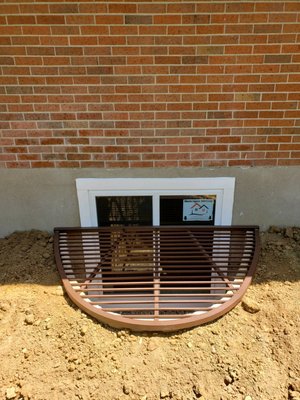 Egress Window Grate