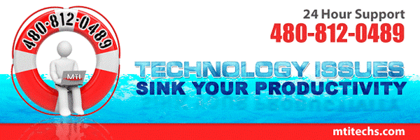 Don't Let Technology Issues Sink Productivity!!