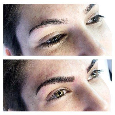 Beautiful microblading done by our girl Danielle!