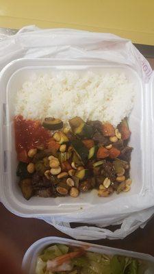 Beef kung pao