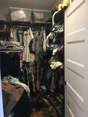 Before -Fashionista's Closet