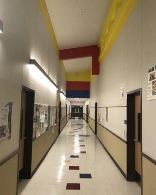 Lighthouse Charter School - interior corridor