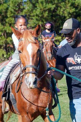 Horseback Riding at Fall Festival