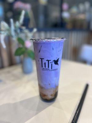 Ube-Taro Brown Sugar Boba