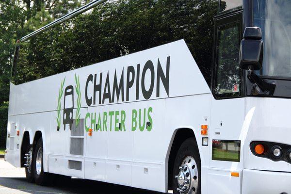 We are the Champions of the charter bus industry. Book a ride today by calling 619-629-0453!