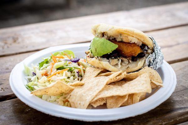 Arepas Caribbean food