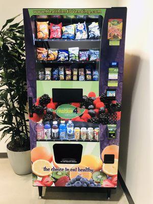 Healthy Food and Drink vending machine here