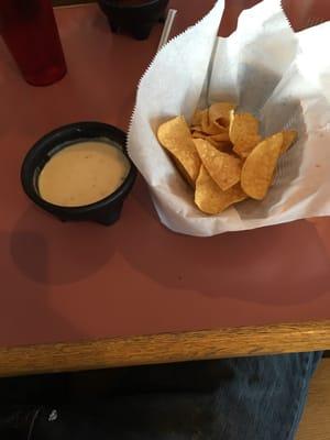 Chips and cheese dip