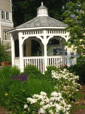 Gazebo in our front yard.