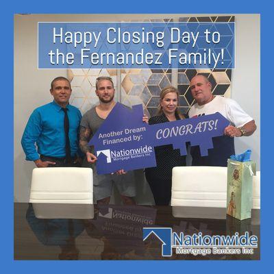 Closing Day for these New Homeowners!