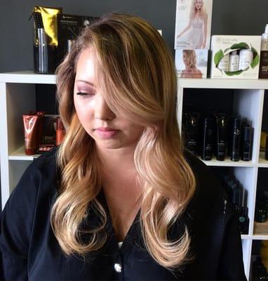 Balayage.