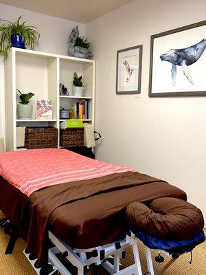 Amie's Massage room