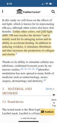 A study explains why red light is so effective at reducing the look and physiological effects of aging.