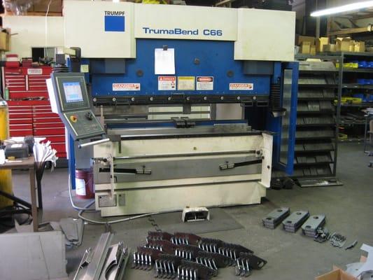 Press brake station