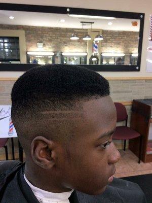 High top fade