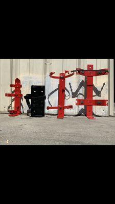 We carry and sell a variety of brackets to keep your fire extinguishers safely stored!