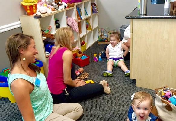 Nursery area at Rubin Family Chiropractic.