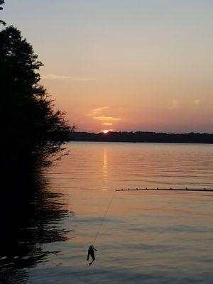 Sunset on Toledo bend