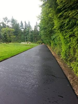 Driveway Pressure Washing Repair and Asphalt Sealing