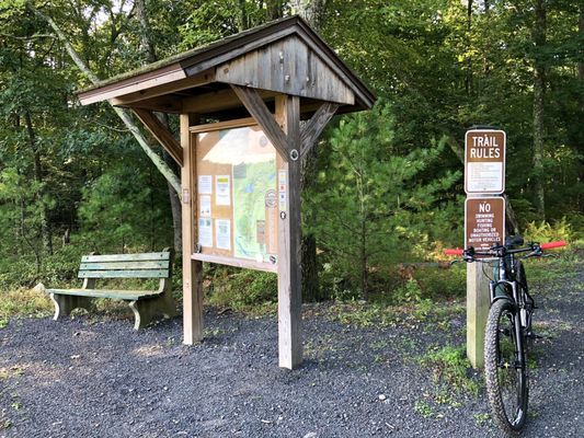 Trailhead #6 (Box Baum Road)